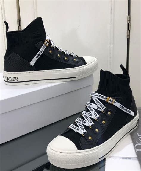 dior sneakers women black|christian Dior high tops women's.